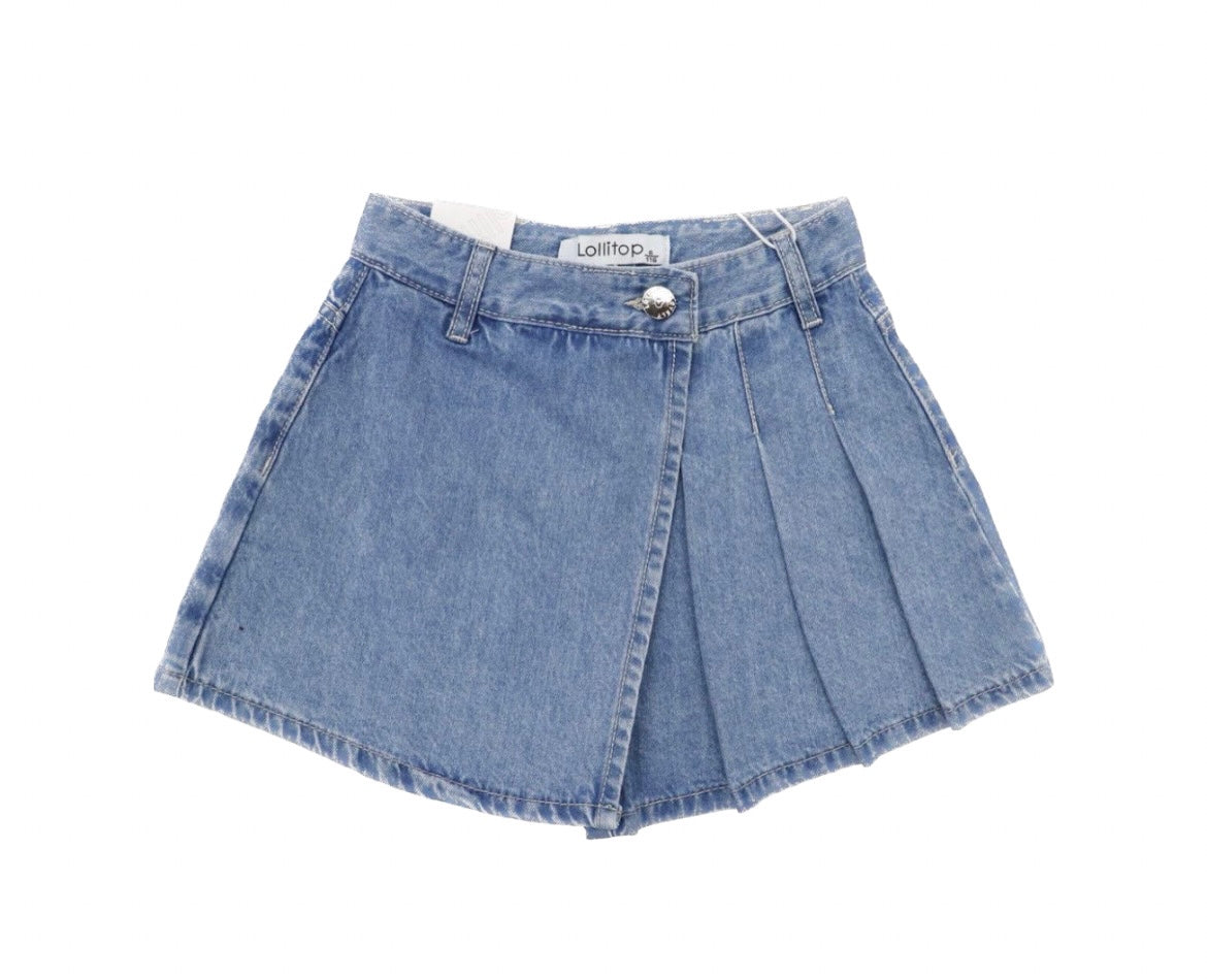 Gonna pantaloncino jeans
