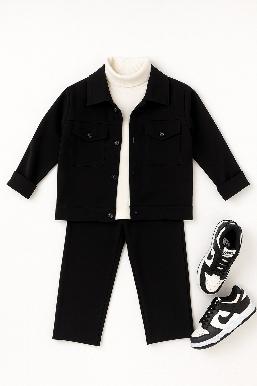 Completo New Style bimbo disponibile in nero e marrone