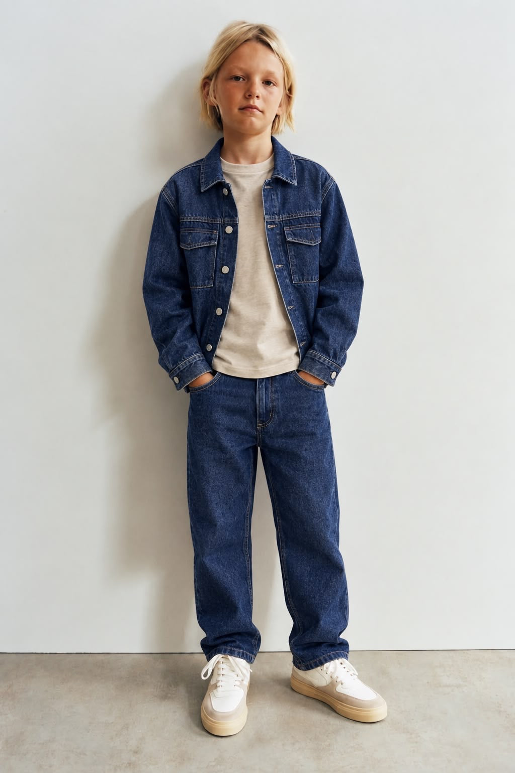 Camicia in denim ragazzo
