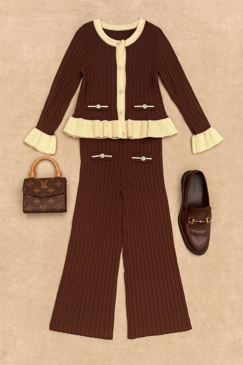 Completo marrone ÉLOÏSE