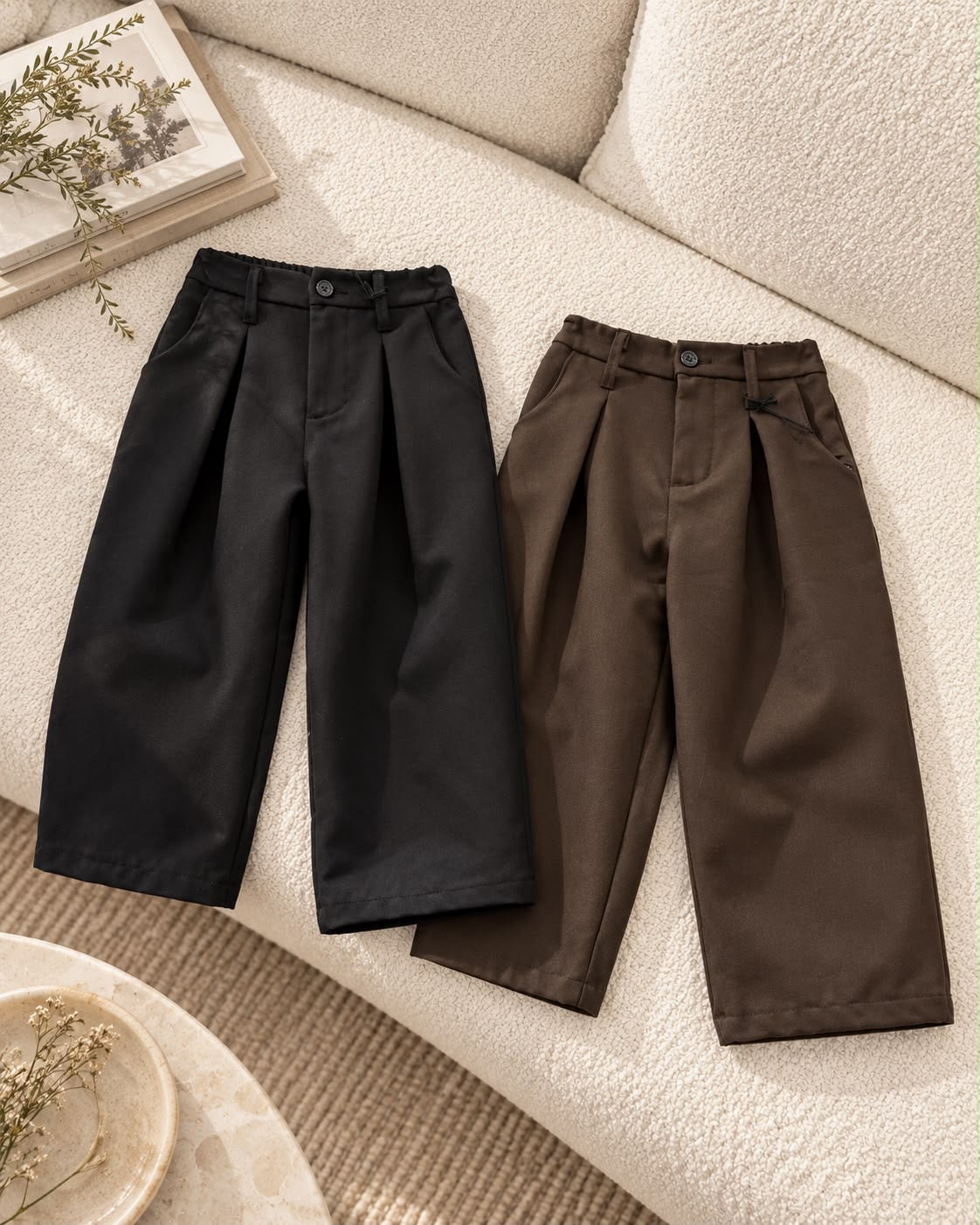 Pantalone Brown or black