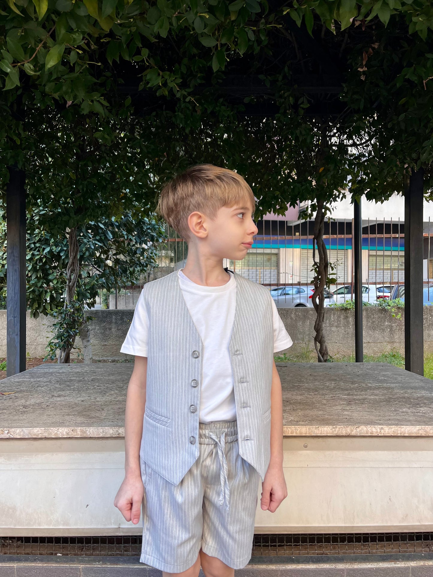Gilet monopetto disponibile dalla 8 alla 16 anni