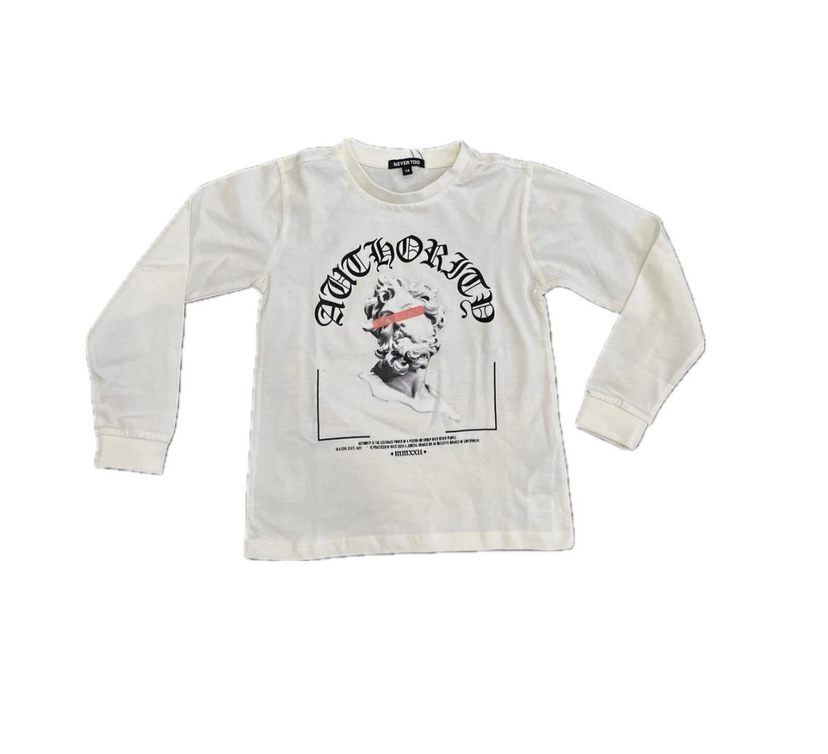 T-shirt panna disponibile dalla 8 alla 18 anni