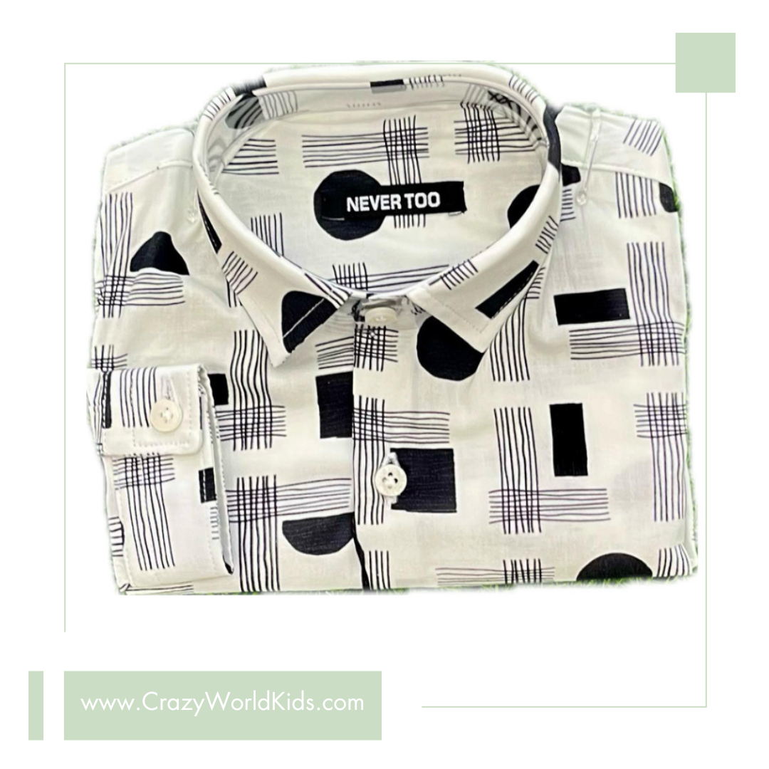 Camicia disponibile dalla 3 alla 7 anni