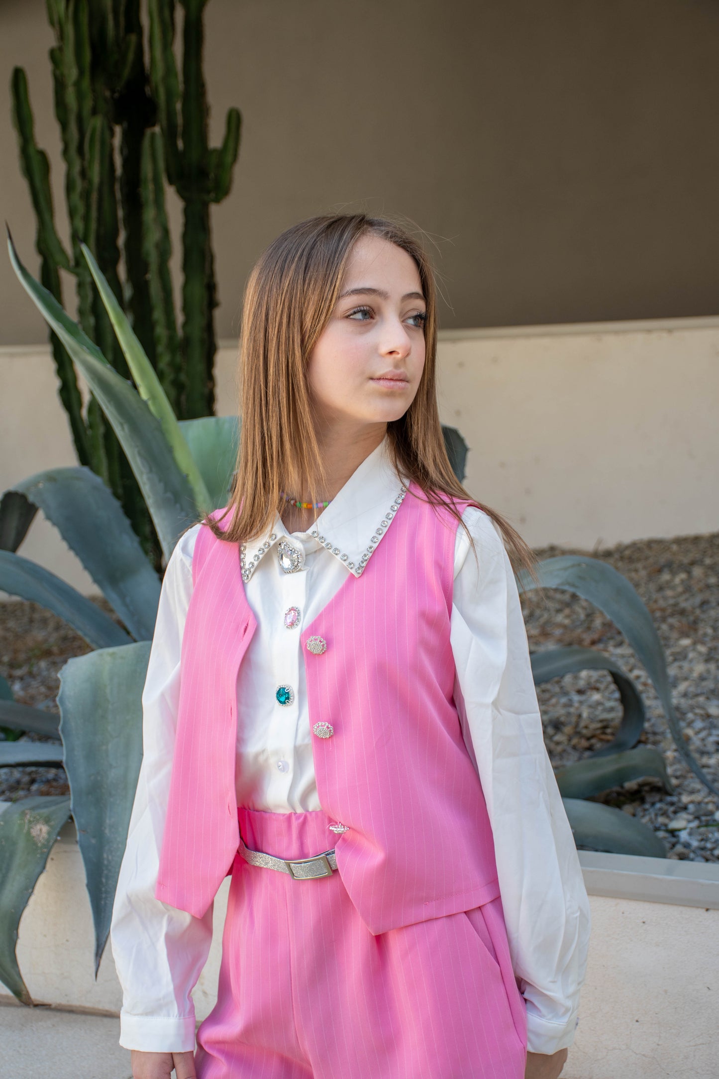 Completo due pezzi gilet e bermuda