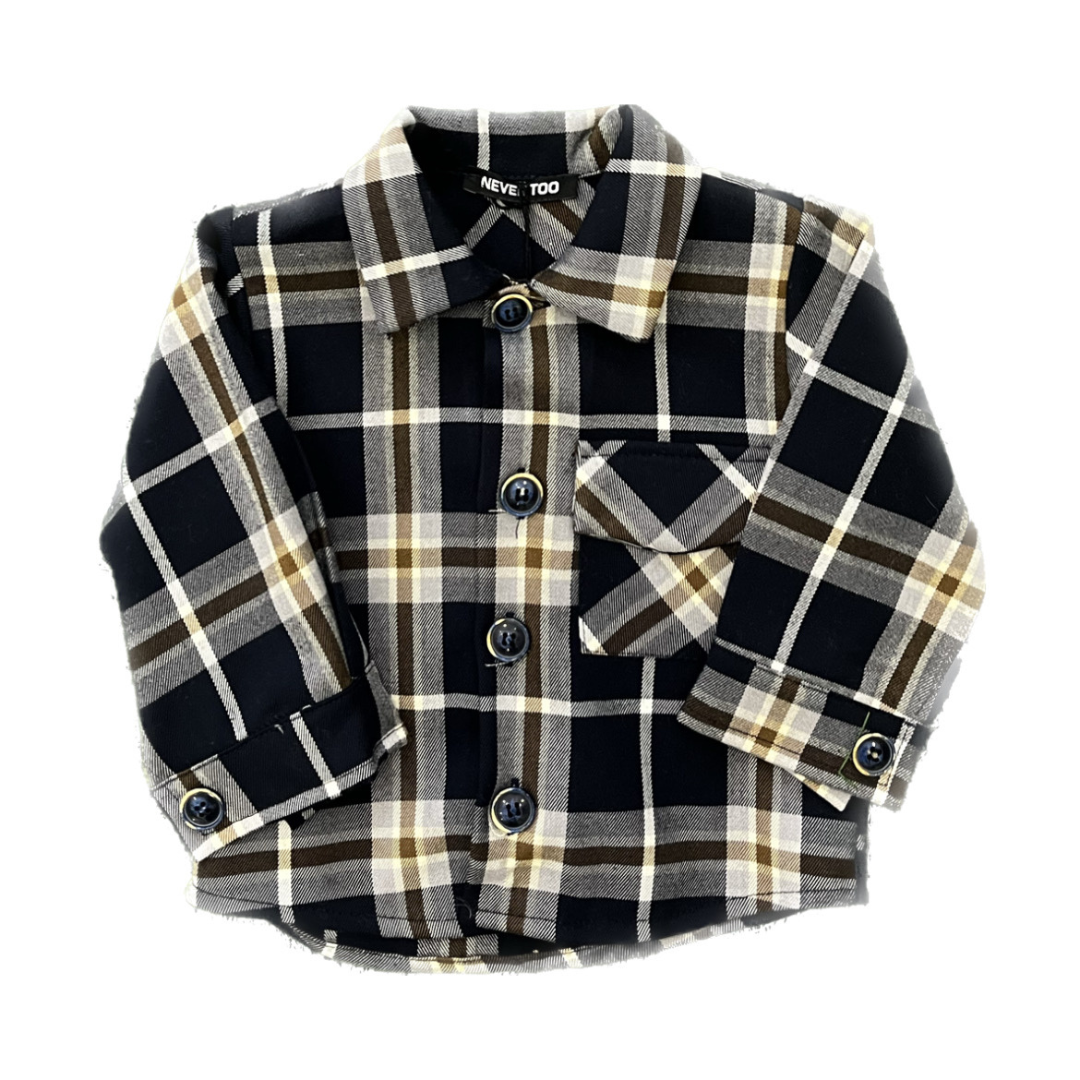 Camicia a quadretti disponibile dalla 9 alla 30 mesi