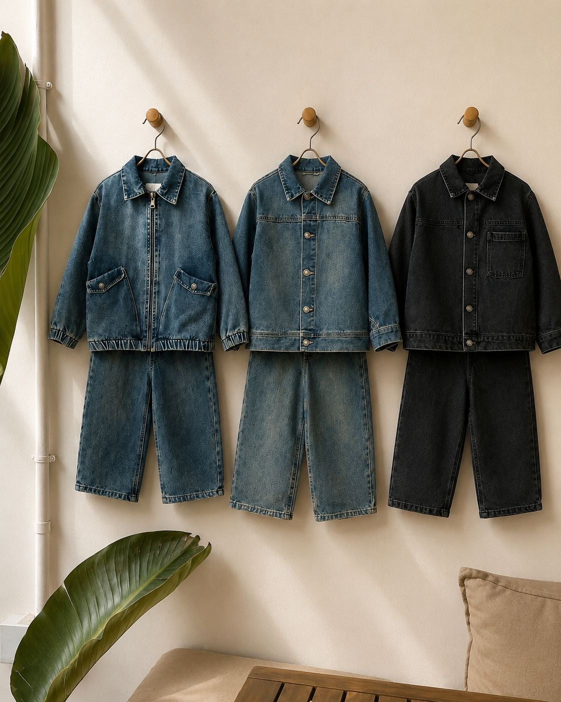 Completo ragazzo BLUE BAGGY SET