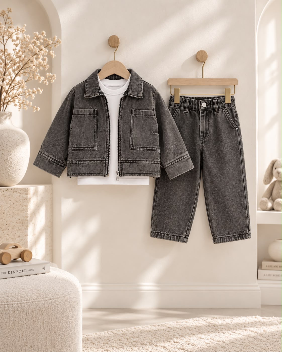 Completo neonato denim GRAY STREET