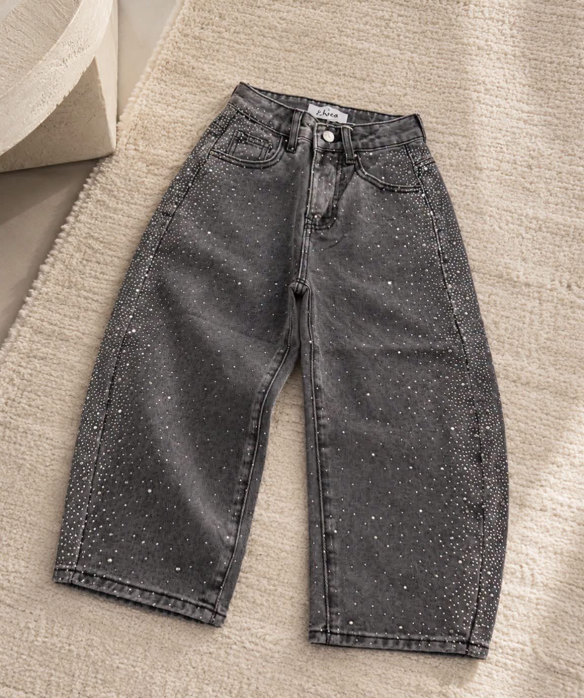Jeans black brillos