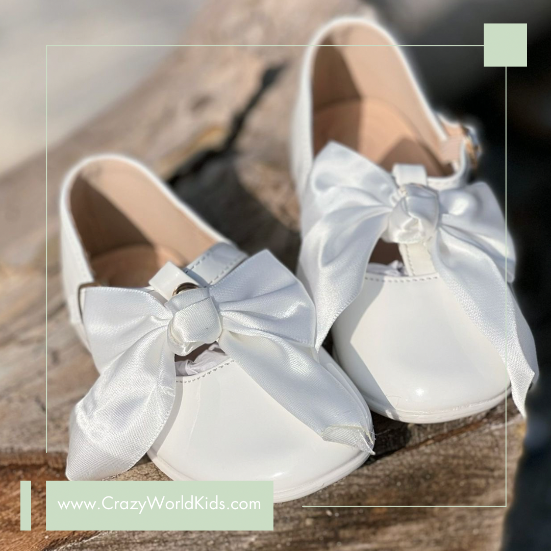 Ballerine bianche disponibili dal numero 19 al 30