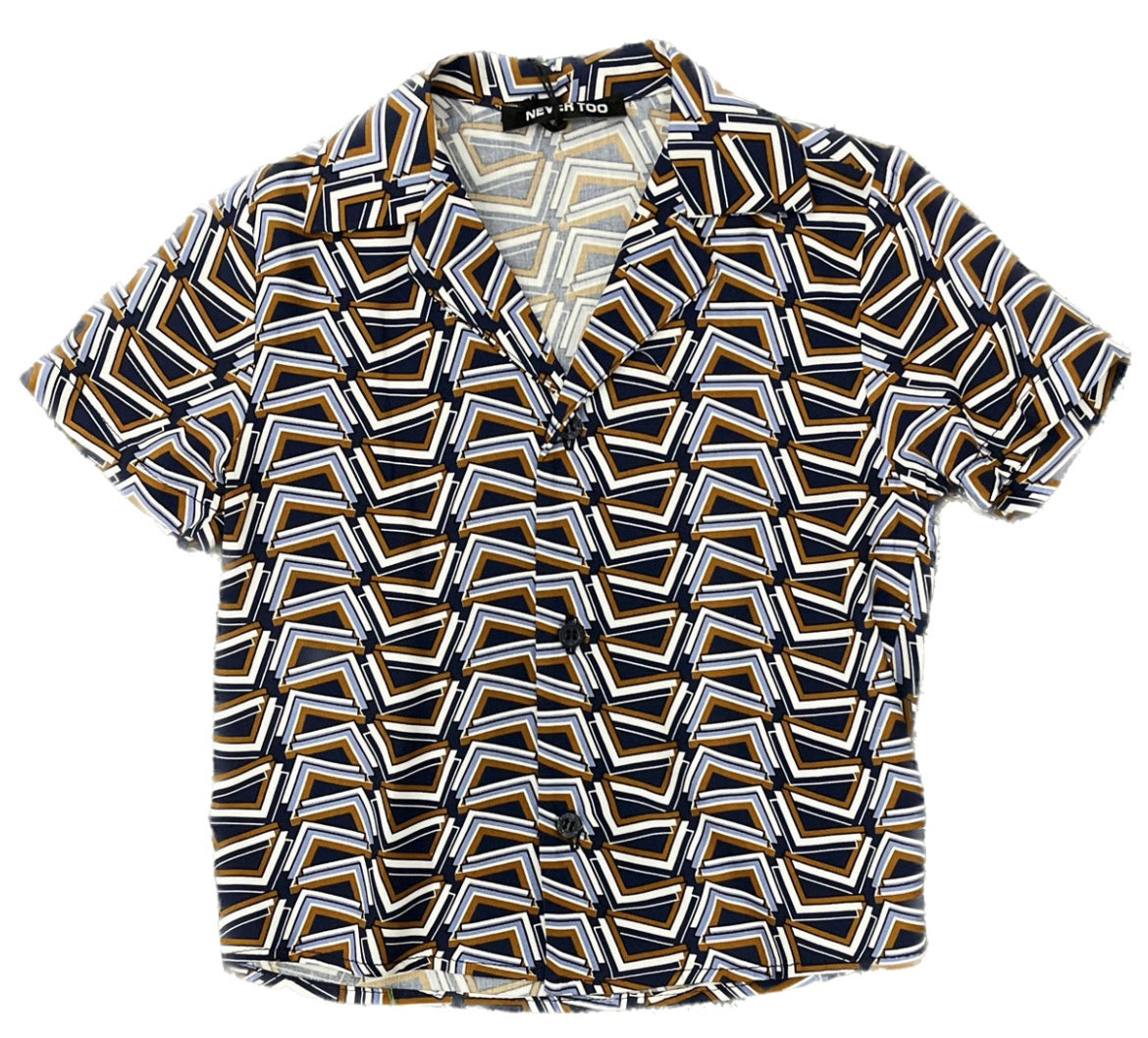 Camicia Geometric Never Too 9/30 mesi