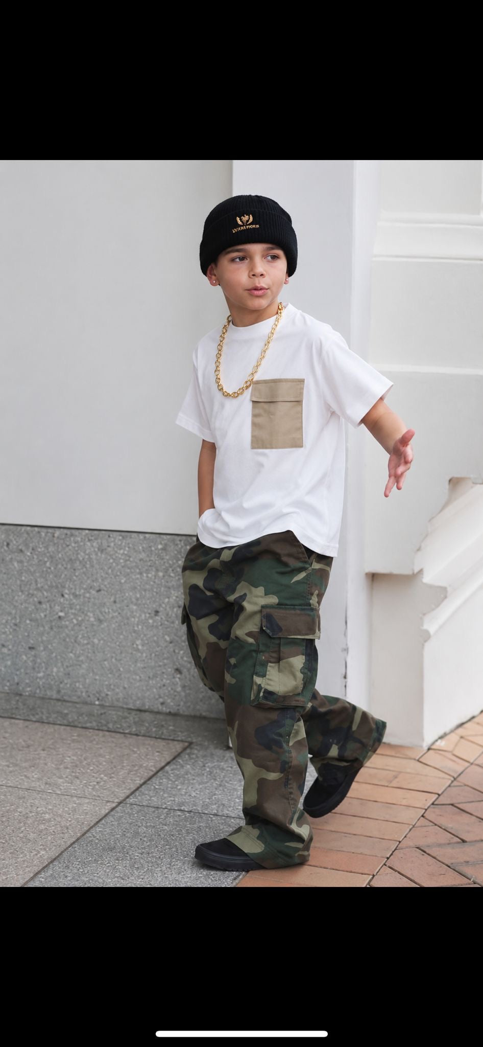 T-shirt SAND PEARL NVRT