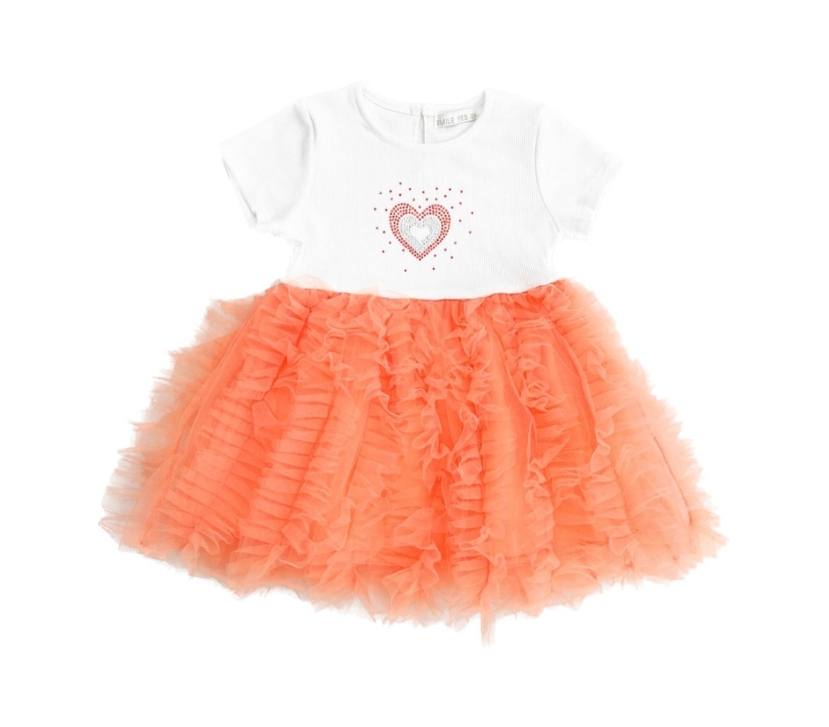 Abito in tulle neonata