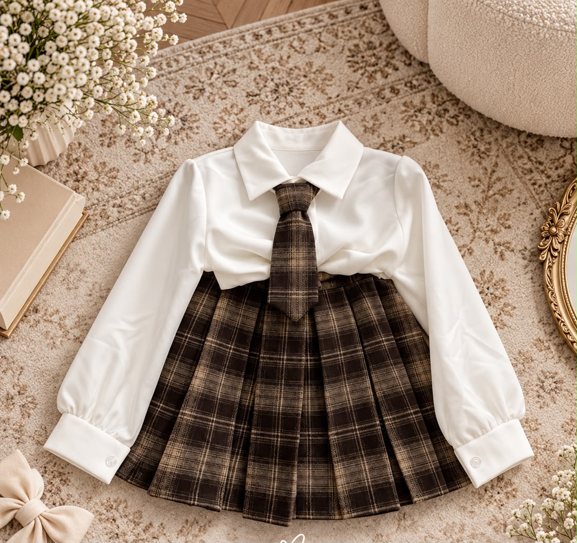 Completo neonata NECKTIE