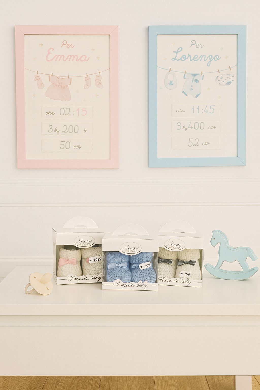 Scarpette baby disponibili celesti,bianche con fiocchetto rosa e bianche con fiocchetto neutro