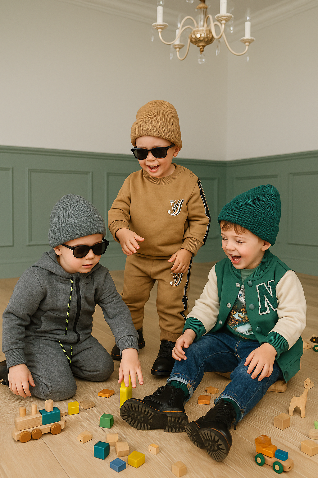 Pantalaccio neonato Denim