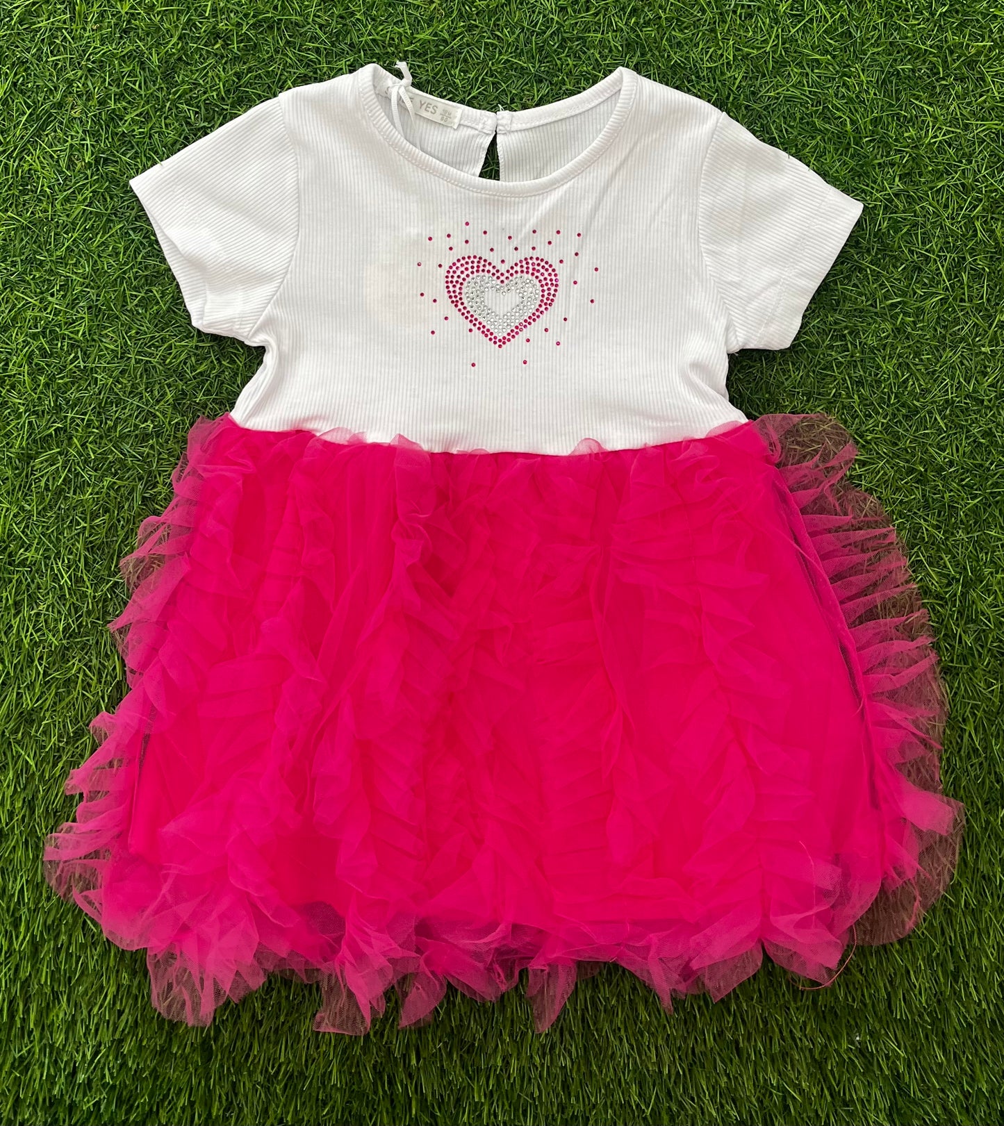 Abito in tulle neonata