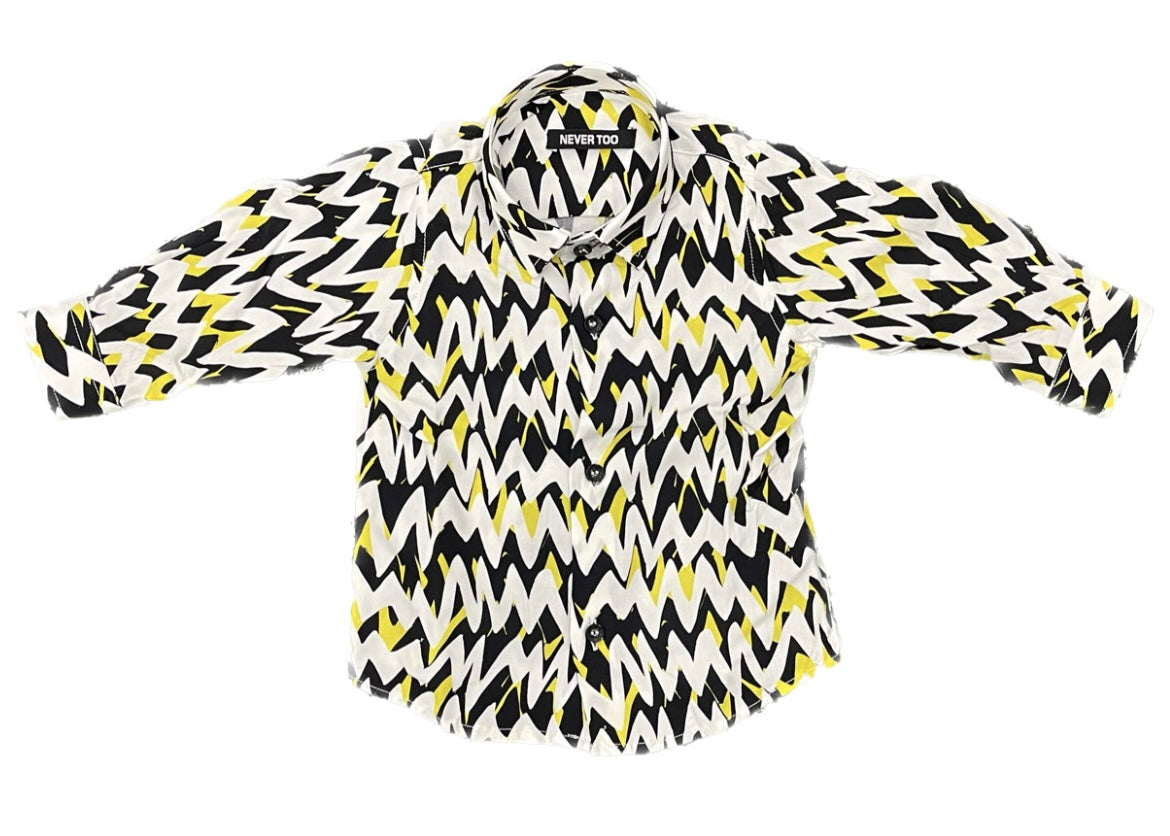 Camicia Fantasia Never Too 3/30 mesi