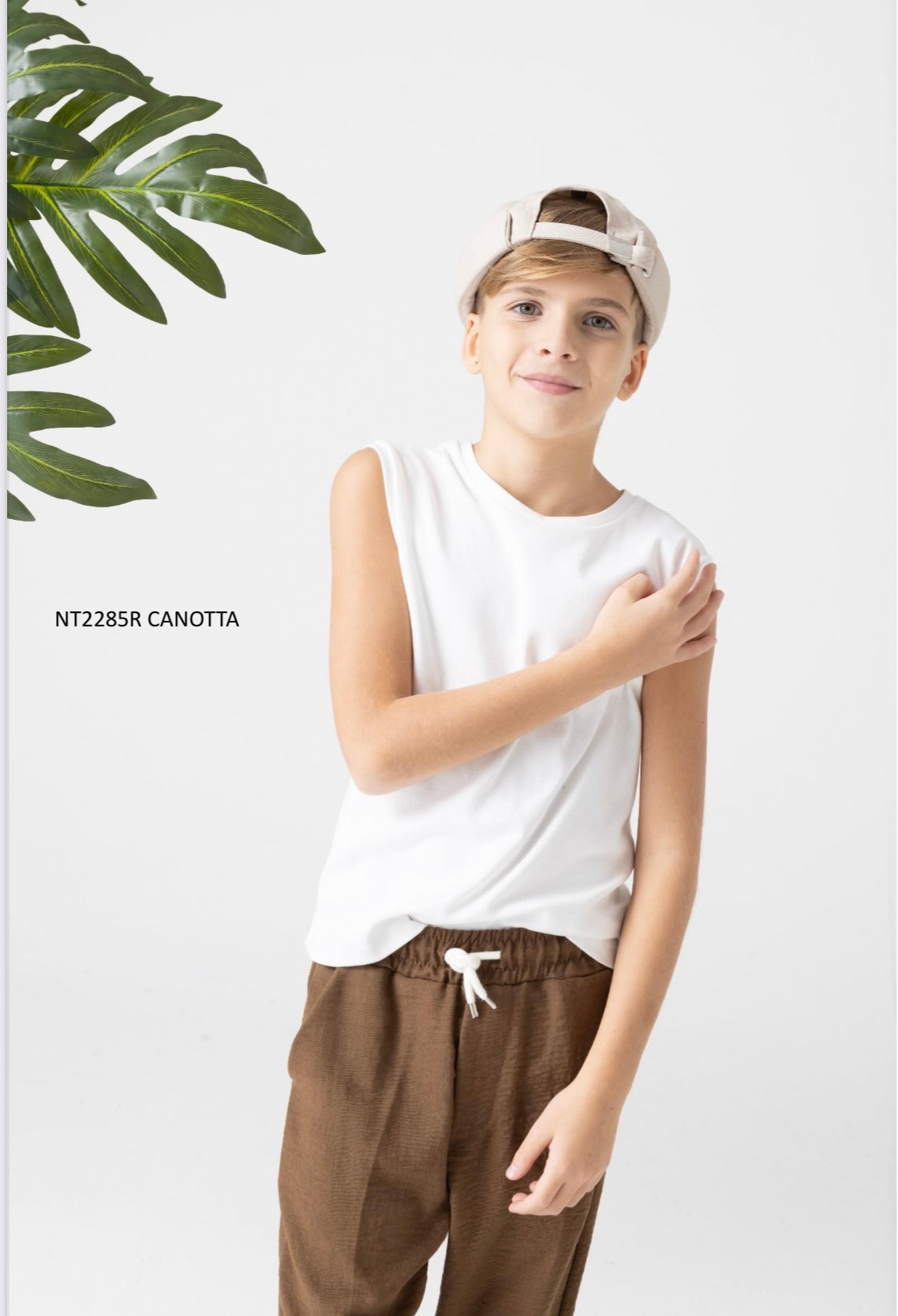 Pantalone color tabacco disponibile dalla 8 alla 18 anni