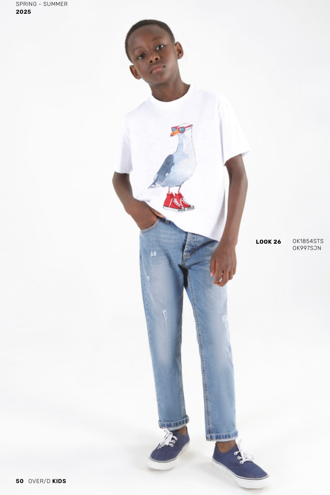 T-shirt disponibile dalla 3 alla 16 anni