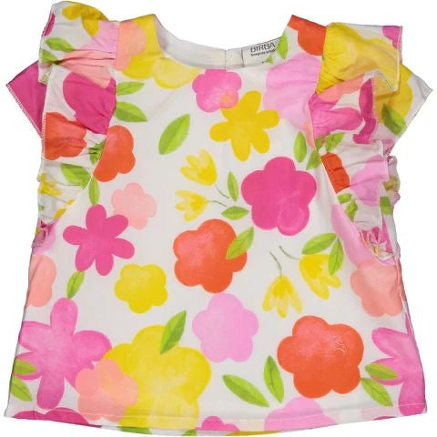 Blusa Floreale Birba 3/8 anni