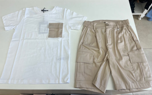 T-shirt SAND PEARL NVRT