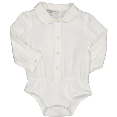 Camicia a body Mini Birba disponibile dalla 3 alla 9 mesi