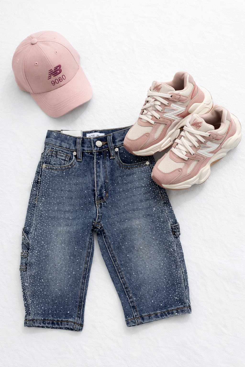 Jeans brilloballon neonata
