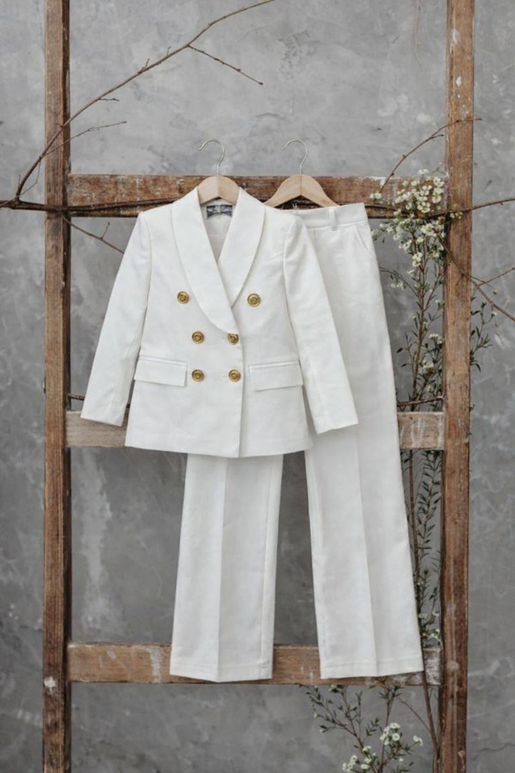 Tailleur white princess