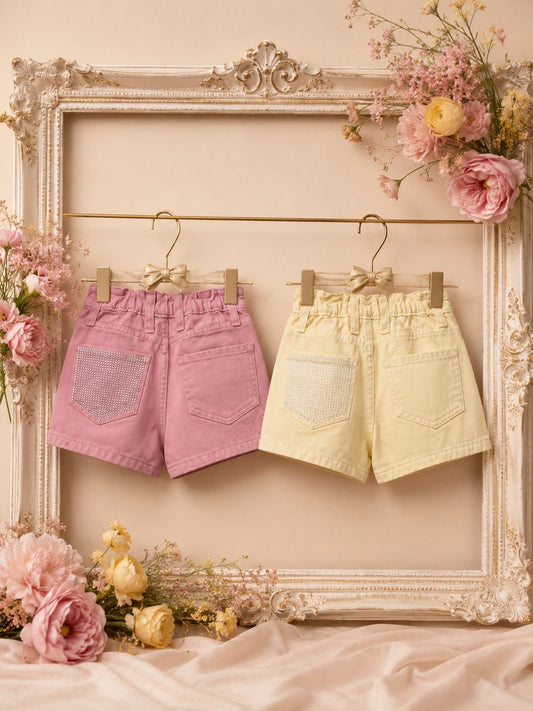 Shorts bimba PASTEL BLINGS