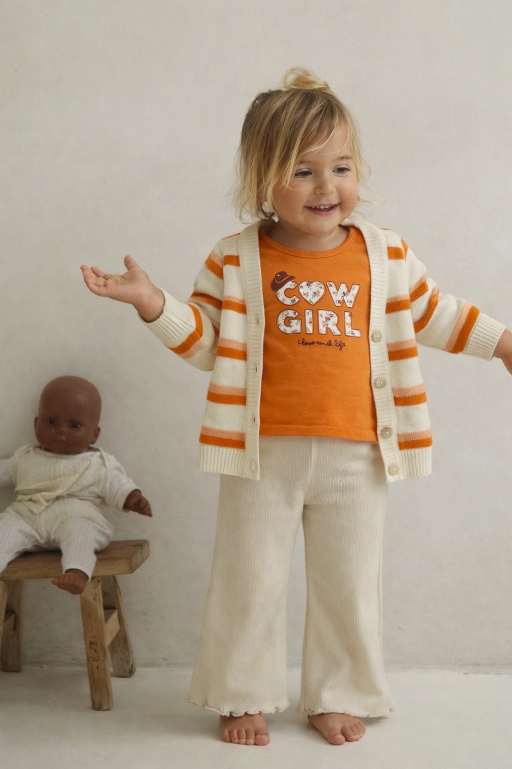 Pantalone neonata CREAM TOUCH
