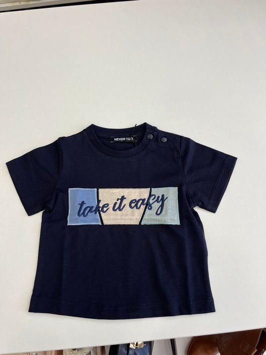 T-shirt TAKE IT EASY bimbo