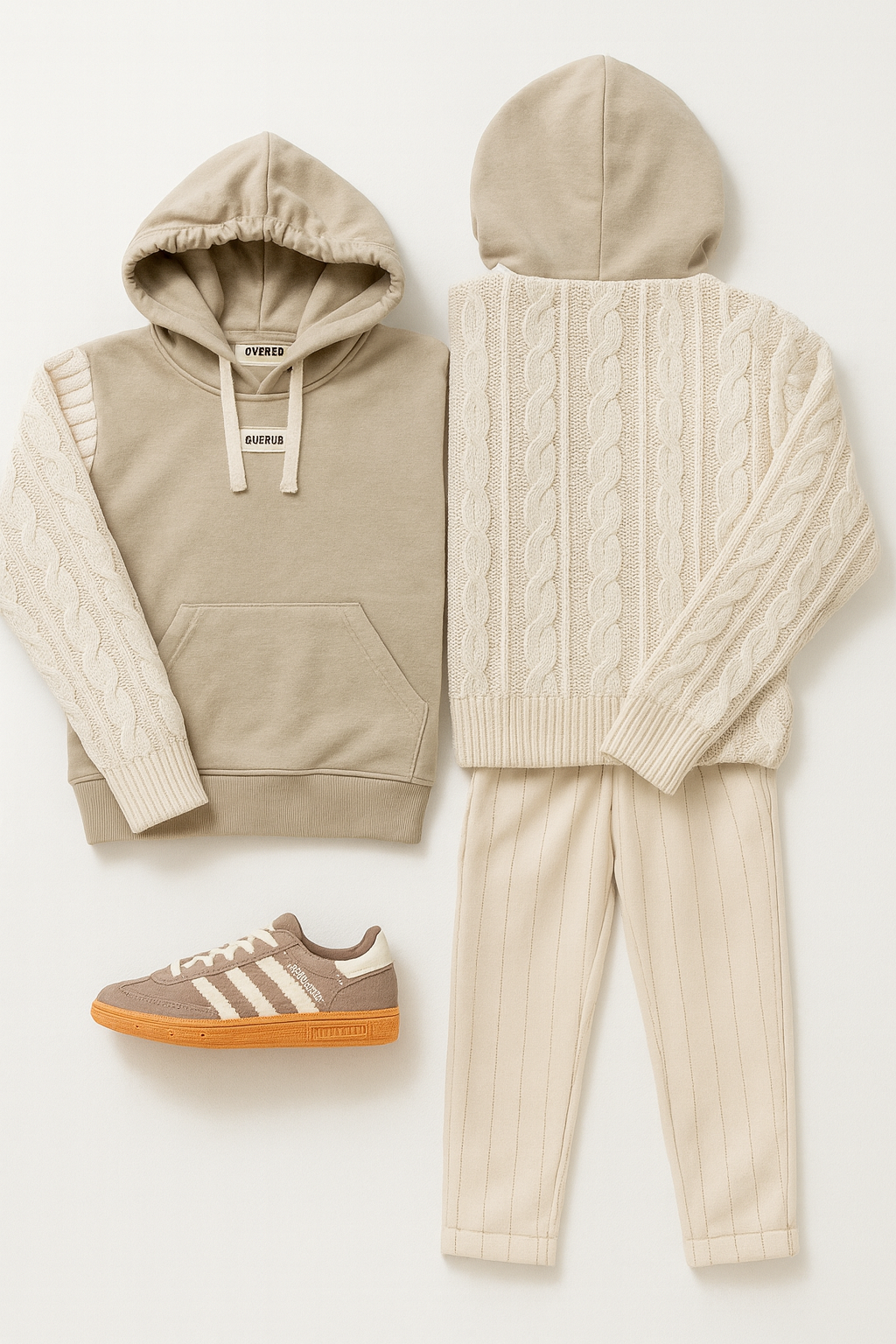 Felpa maglione Over/D