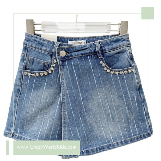 PantaGonna in jeans Diamond disponibili dalla 8 alla 16 anni