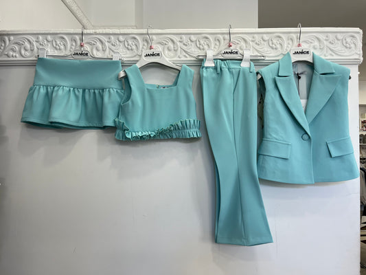 Pantalone a zampa TIFFANY JANICE