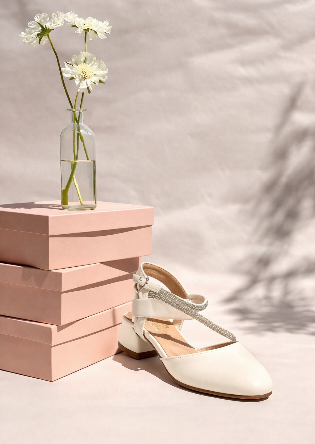 Scarpa con mini tacco elegante AZALEA