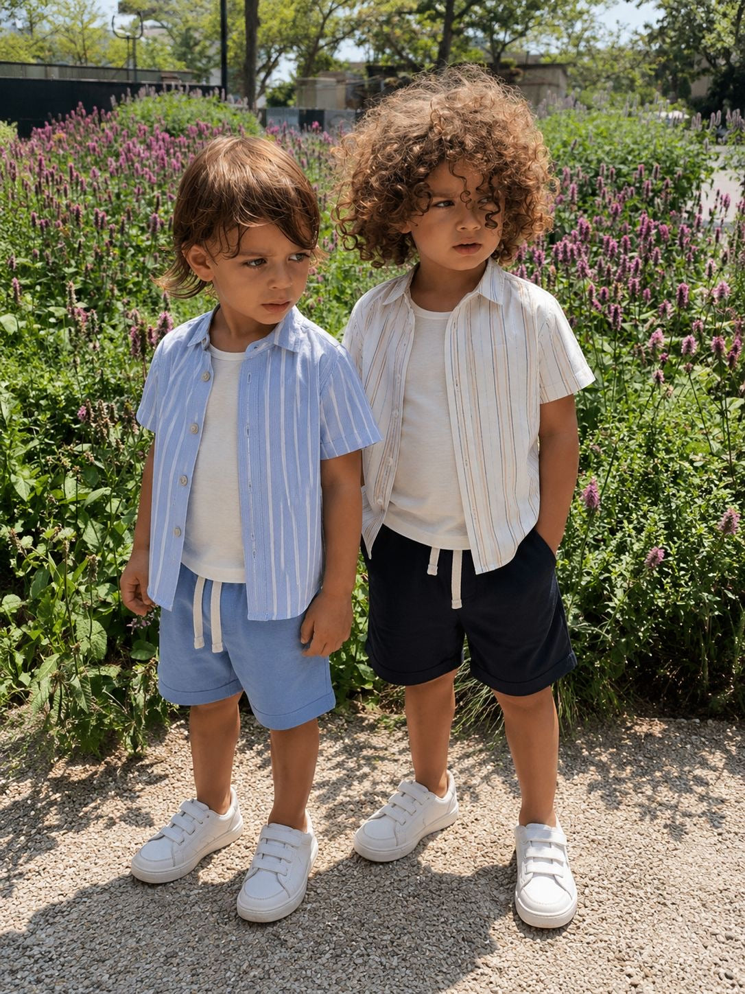 Completo neonato SUMMER STRIPES