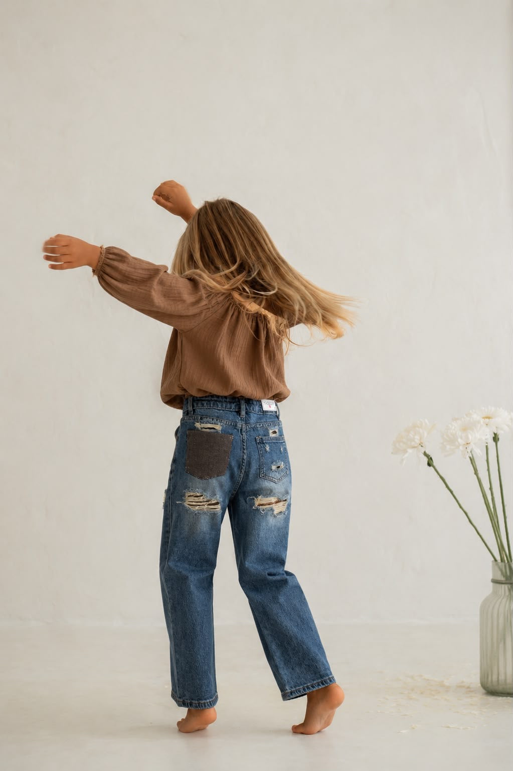 Jeans BROWN BRILLOS POCKET