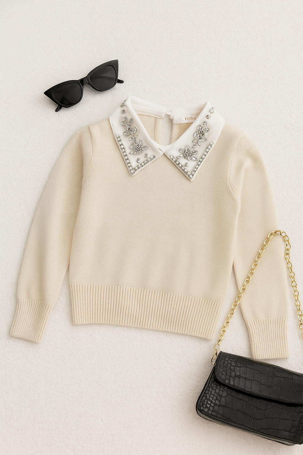 Maglioncino Crystal Collar