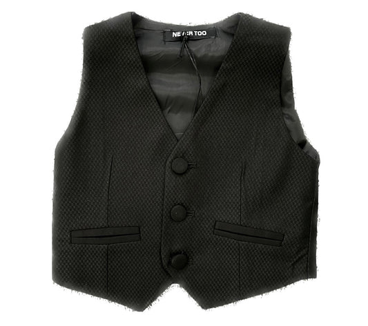 Gilet Black Never Too 3/7 anni