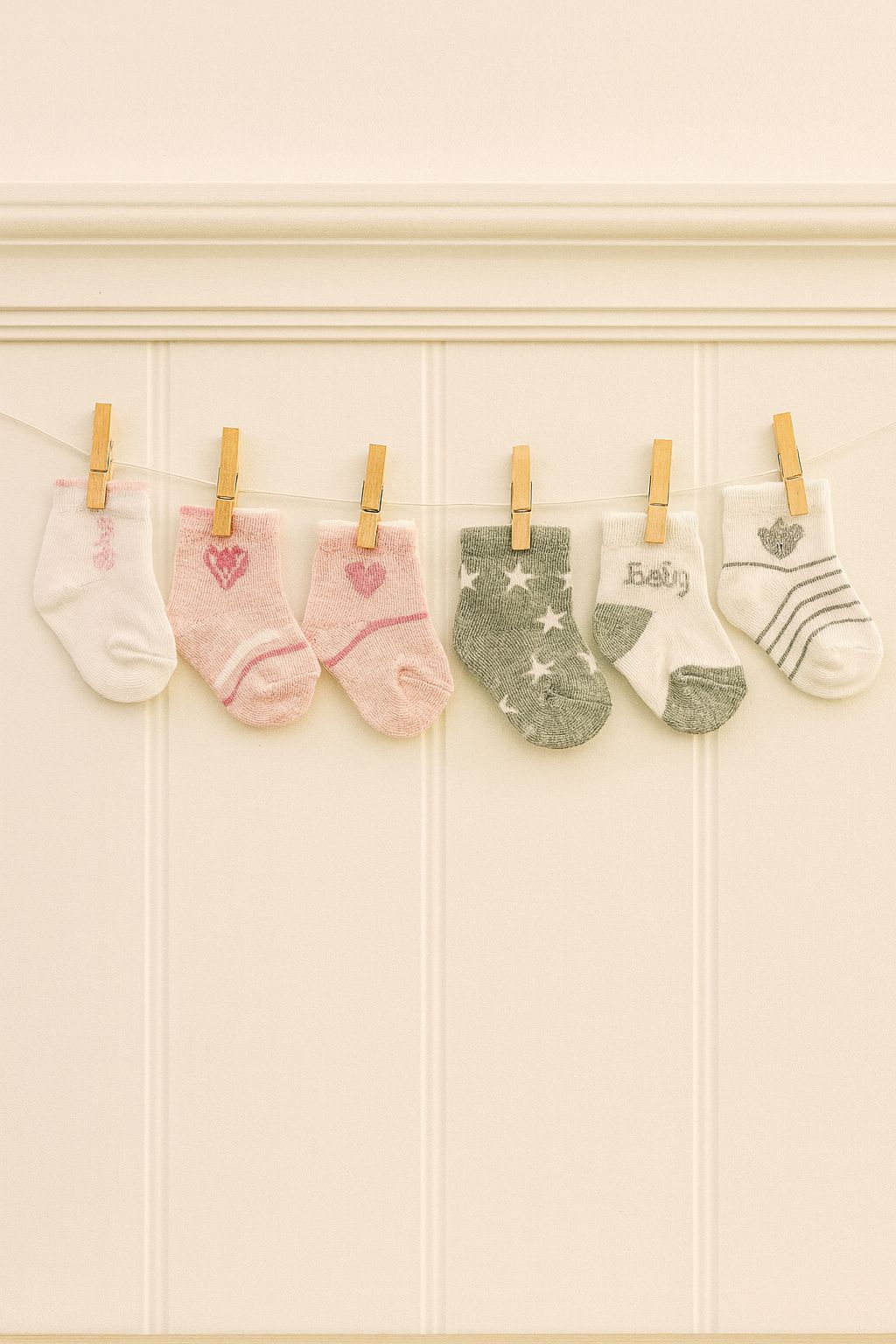 Set tre paia di calzini primi giorni disponibili grigi,celesti e azzurri