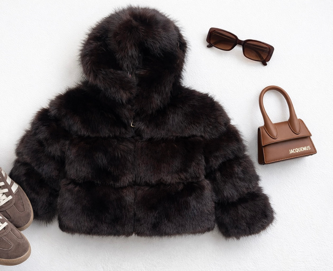 Ecopelliccia Brown