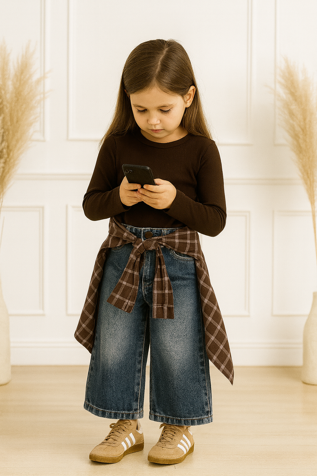 Camicia Quadrex disponibile marrone e vignaccio