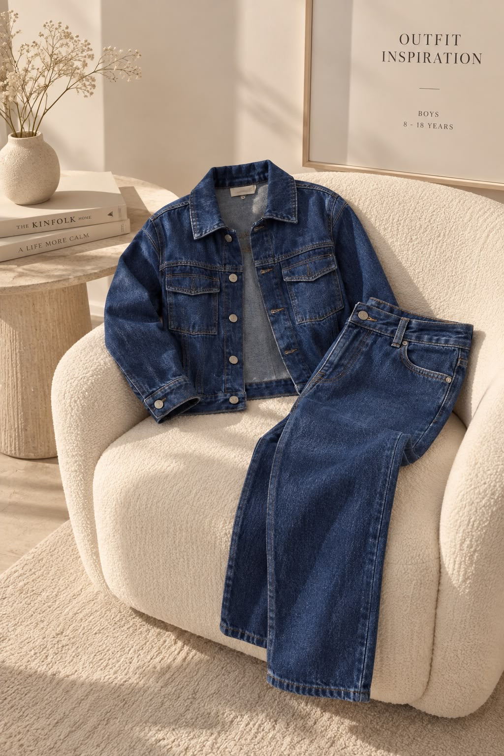 Camicia in denim ragazzo