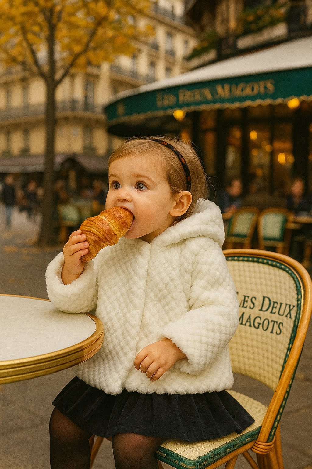 Cappotto neonata SNOW WHITE disponibile dalla 6 alla 36 mesi