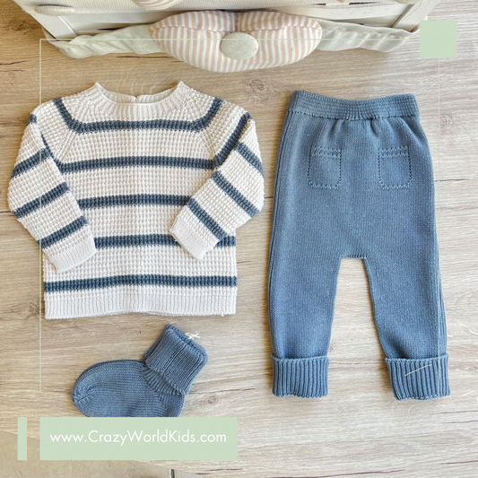 Calzini neonato in cotone organico disponibili in tre colori