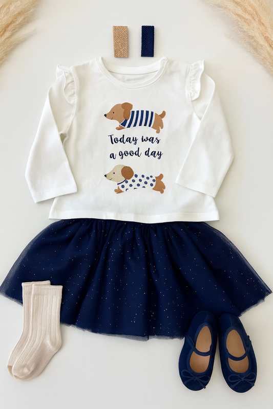 Gonna in tulle neonata Blue Fairy