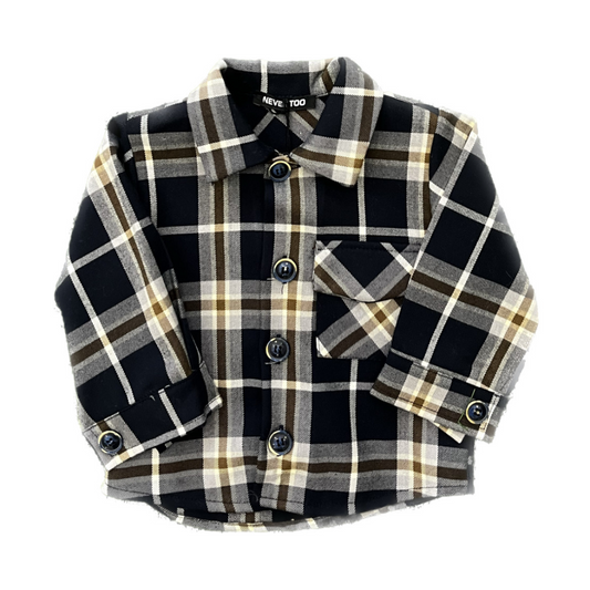 Camicia a quadretti disponibile dalla 9 alla 30 mesi