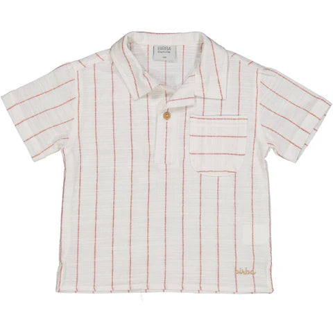 Camicia a righe disponibile dalla 4 alla 8 anni