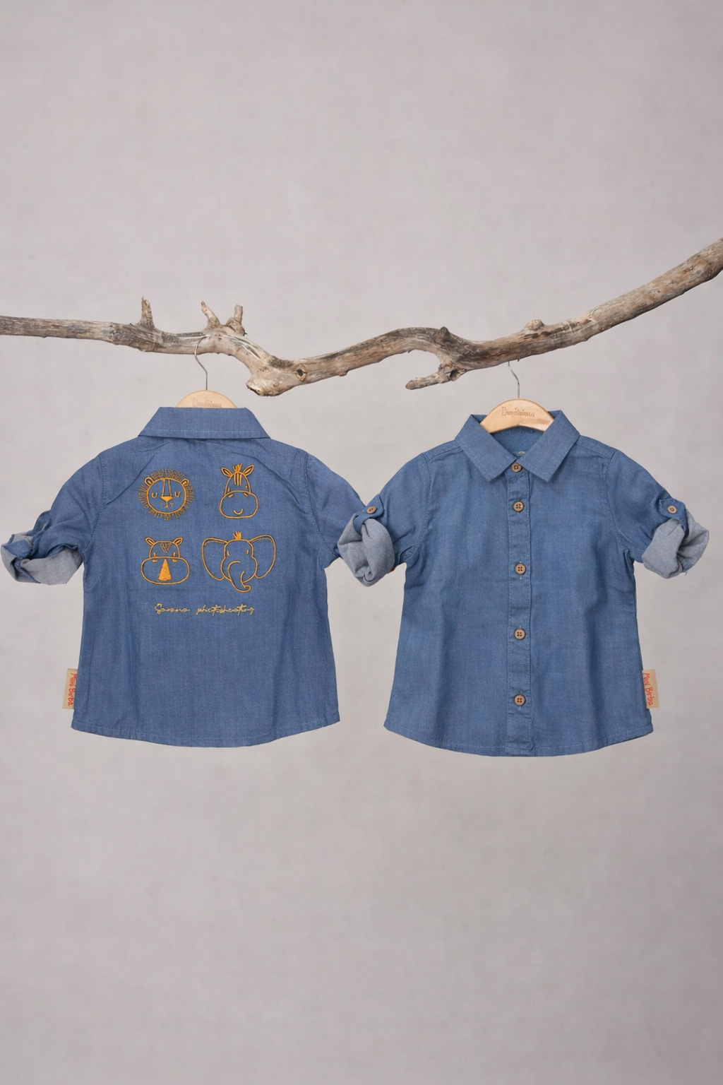 Camicia Mini Birba disponibile dalla 3 alla 24 mesi